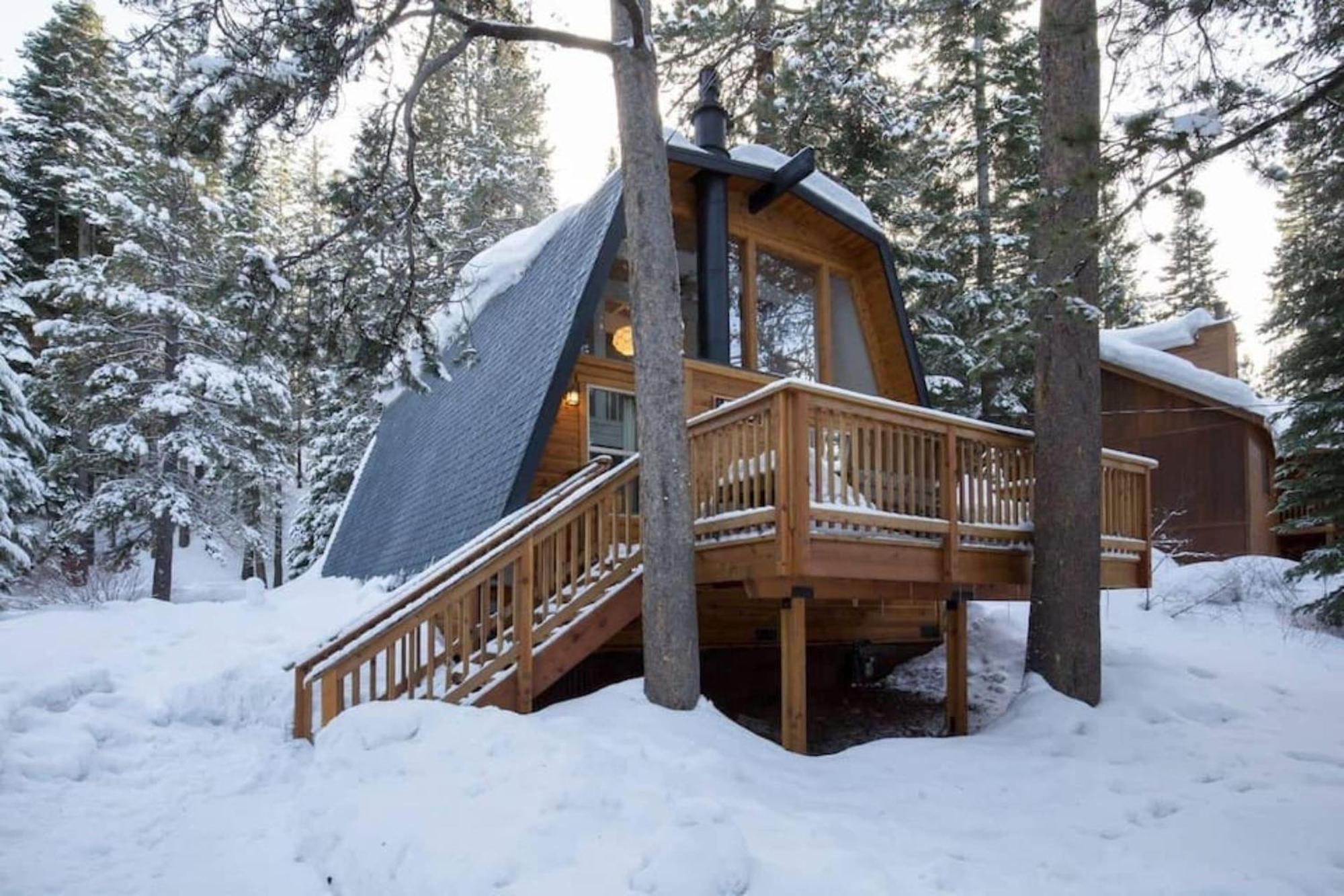 Zephyr By Avantstay Stylish Modified A Frame W Access To Tahoe Donner Truckee Exterior photo